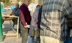 "نتنياهو" يقف في طابور أمام مخبز في طهران!